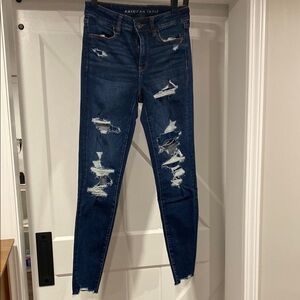 American Eagle Outfitters Blue vintage high rise.